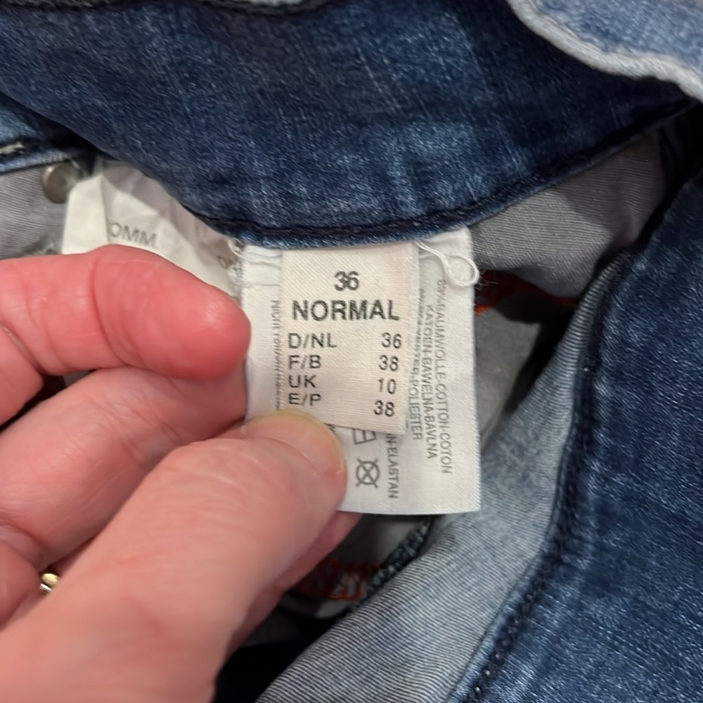 Sensational Jeans by Zerres. Stretch, straight leg - Picture 6 of 8